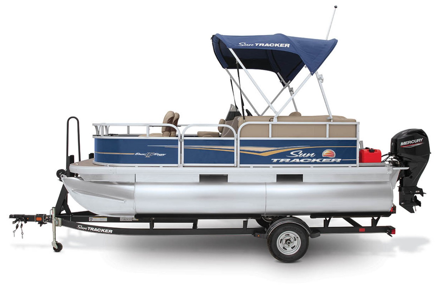 BASS BUGGY 16 XL Select SUN TRACKER Fishing Pontoon Boat