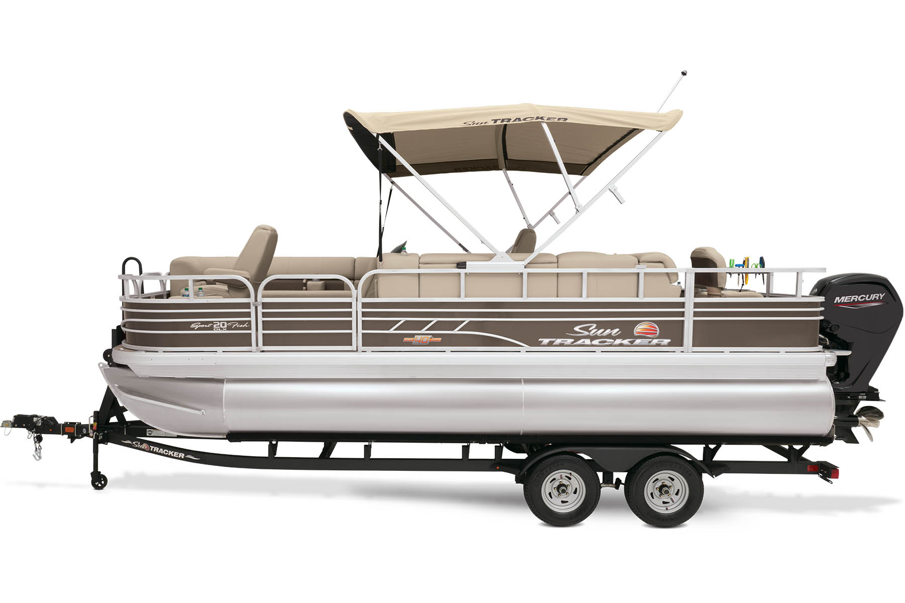 SPORTFISH 20 DLX SUN TRACKER Fishing Pontoon