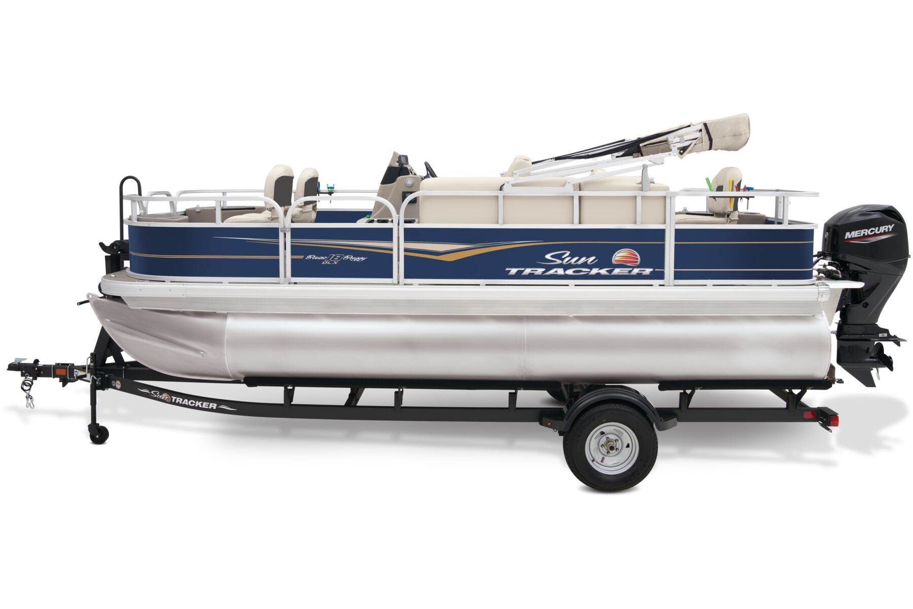 BASS BUGGY 18 DLX - SUN TRACKER Fishing Pontoon Boat